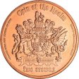 (image for) King Henry VIII 1/2 oz .999 Pure Copper Round