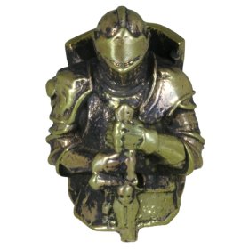 Knight Crusader in Brass by Russki Designs