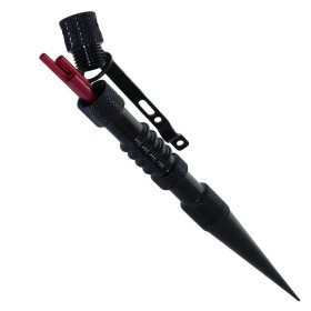 Knotters Tool II (Black) w/ 3 Different Size Red Lacing Needles
