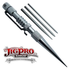 Knotters Tool II (Stainless Steel) w/ 3 Different Size Stainless Steel Lacing Needles