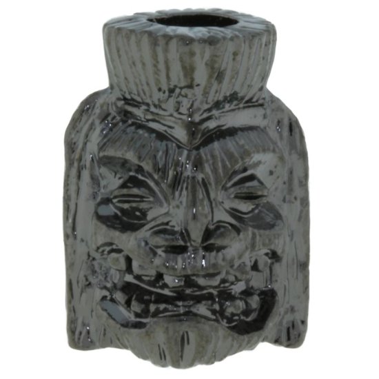 (image for) Ku Tiki Bead in Hematite Finish by Schmuckatelli Co.