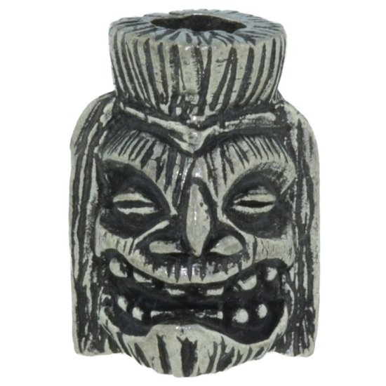 Ku Tiki Bead in Pewter by Schmuckatelli Co. [KUP] - $9.50 : Jig Pro Shop -  Finest Built, Most Versatile Paracord Jigs on the Planet, Jig Pro Shop -  Finest Built, Most