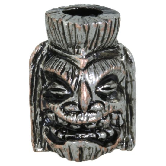 (image for) Ku Tiki Bead in Antique Rhodium Finish by Schmuckatelli Co.