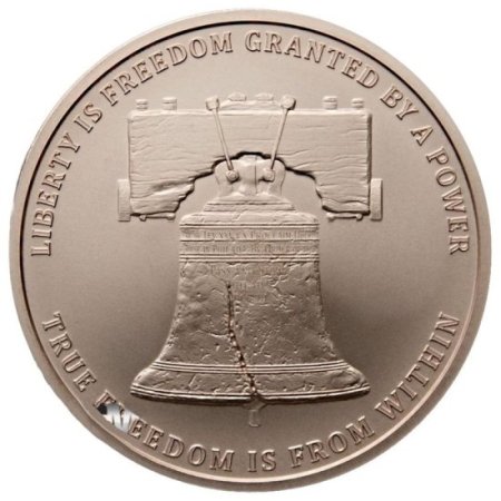 (image for) Liberty Bell #51 (2018 Silver Shield Mini Mintage) 1 oz .999 Pure Copper Round