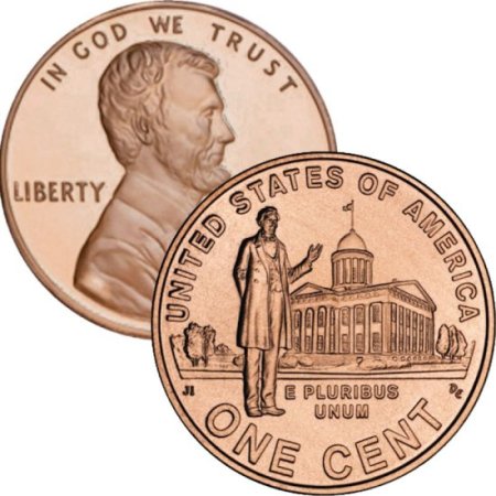 (image for) Lincoln Professional Life 2009 Bicentennial 1 oz .999 Pure Copper Round