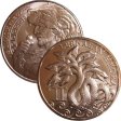 (image for) Lernaean Hydra 1 oz .999 Pure Copper Round (2nd Design of the 12 Labors of Hercules Series)