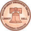 (image for) Liberty Bell (Enduring Freedom Series) 1 oz .999 Pure Copper Round (Presston Mint)