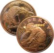 (image for) Liberty ~ Prospector 1 oz .999 Pure Copper Round