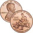 (image for) Lincoln Rail Splitter 2009 Bicentennial 1 oz .999 Pure Copper Round