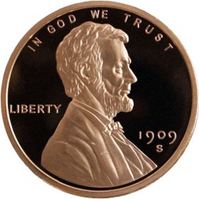 Lincoln Wheat Cent Design 2 oz .999 Pure Copper Round