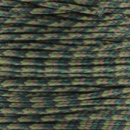 (image for) Woodland Camo Micro Cord 1.18mm x 125' MC04