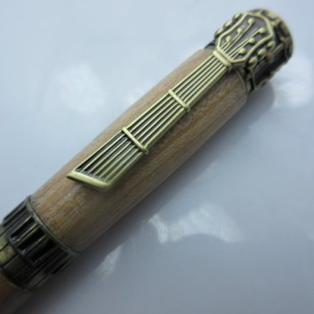 (image for) Music Twist Pen in (Cherry) Antique Brass