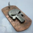 (image for) Punisher Dog Tag in Copper/Pewter by Marco Magallona