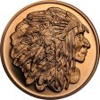 (image for) Medallion Chief 1 oz .999 Pure Copper Round