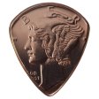 (image for) Mercury Dime Design Copper Guitar Pick