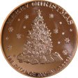 (image for) Merry Christmas - Tree - Root Of All Good (AOCS) 1 oz .999 Pure Copper Round