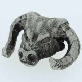 Minotaur Bead in Pewter by Marco Magallona