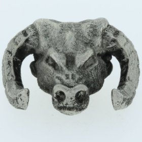 Minotaur Bead in Pewter by Marco Magallona