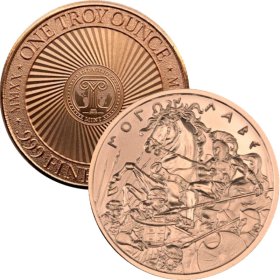 Molon Labe Series Design #6 (2020 Reverse) 1 oz .999 Pure Copper Round