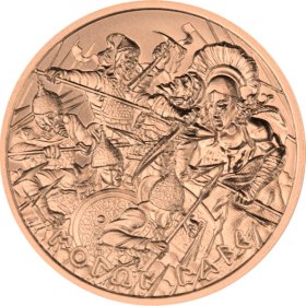 Molon Labe Series Design #8 (2020 Reverse) 1 oz .999 Pure Copper Round