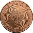 (image for) Molon Labe Series Design #1 (2020 Reverse) 1 oz .999 Pure Copper Round