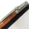 (image for) Montague Twist Pen in (East Indian Rosewood) Antique Pewter