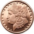 (image for) Morgan Dollar (No Date Obverse) 1 oz .999 Pure Copper Round