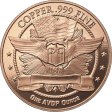 (image for) Morgan Dollar (No Date Obverse) 1 oz .999 Pure Copper Round