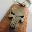 (image for) Punisher Dog Tag Key Ring in Copper/Pewter by Marco Magallona