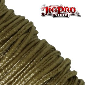 Micro Cord Paracord 1.18mm x 125' Grey by Jig Pro Shop - Made in the USA 