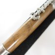 (image for) Nautical Twist Pen in (Teak) Antique Pewter