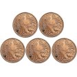 (image for) Complete Set of (5) Nordic Creatures Designs 1 oz .999 Pure Copper Rounds