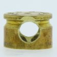 (image for) 8MM Bullet Casing Bead In Brass With Brass Primer By Bullet Bangles