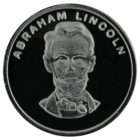 (image for) Abraham Lincoln .999 Pure Silver 1 Gram Pin By Barter Wear