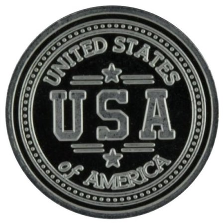 (image for) U.S.A. .999 Pure Silver 1 Gram Pin By Barter Wear