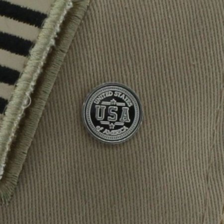 (image for) U.S.A. .999 Pure Silver 1 Gram Pin By Barter Wear