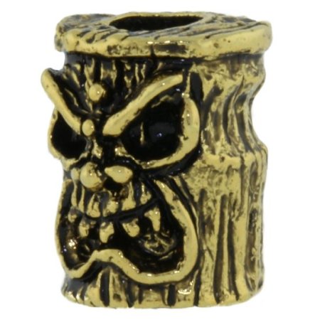 (image for) Ona Tiki Bead in 18K Antique Gold Finish by Schmuckatelli Co.