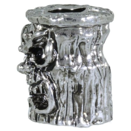 (image for) Ona Tiki Bead in Antique Rhodium Finish by Schmuckatelli Co.