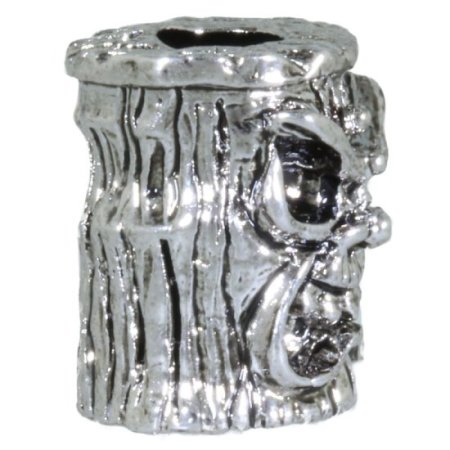 (image for) Ona Tiki Bead in Antique Rhodium Finish by Schmuckatelli Co.