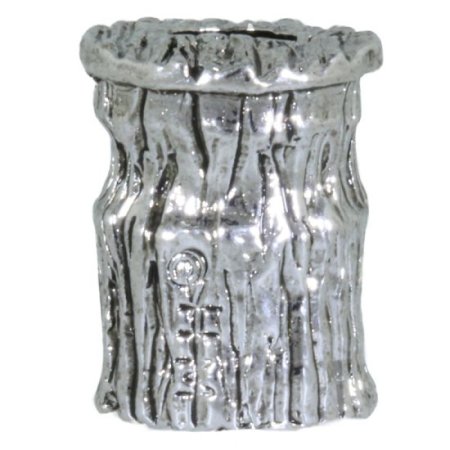 (image for) Ona Tiki Bead in Antique Rhodium Finish by Schmuckatelli Co.