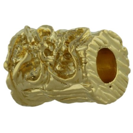 (image for) Ona Tiki Bead in 18K Gold Plated Finish by Schmuckatelli Co.