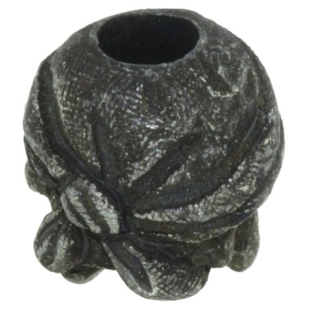 (image for) One-Eyed Jack Skull Bead in Black Oxide Finish by Schmuckatelli Co.