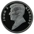 (image for) John F. Kennedy .999 Pure Silver 1 Gram Pin By Barter Wear