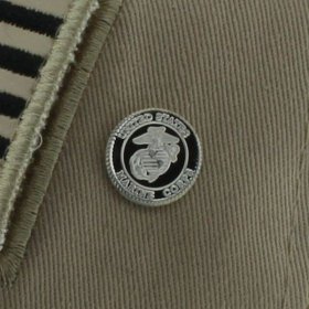 Marine Corps .999 Pure Silver 1 Gram Pin By Barter Wear