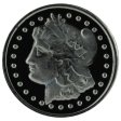(image for) Morgan Dollar Design .999 Pure Silver 1 Gram Pin By Barter Wear