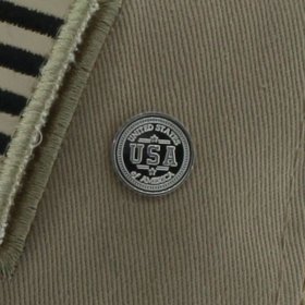 U.S.A. .999 Pure Silver 1 Gram Pin By Barter Wear
