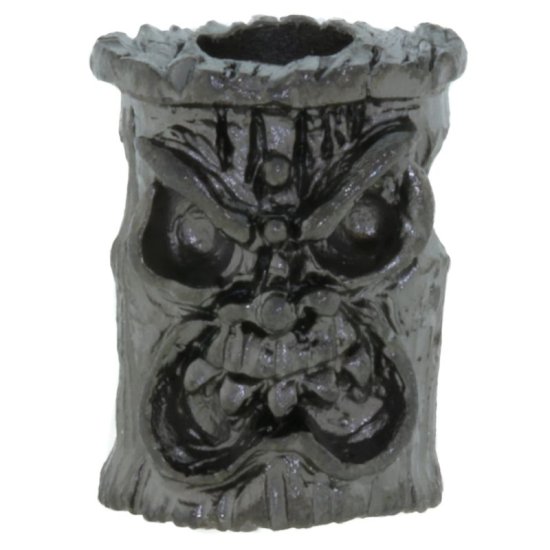 (image for) Ona Tiki Bead in Hematite Matte Finish by Schmuckatelli Co.