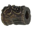 (image for) Ona Tiki Bead in Solid Oil Rubbed Bronze by Schmuckatelli Co.