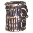 (image for) Ona Tiki Bead in Roman Copper Oxide Finish by Schmuckatelli Co.