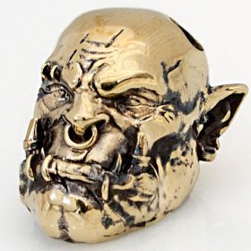 Orc in Brass By Castings Pride